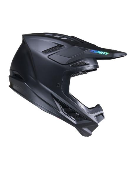 Casque cross Kenny 2026 Titanium Solid - Noir Mat