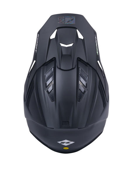 Casque cross Kenny 2026 Titanium Solid - Noir Mat