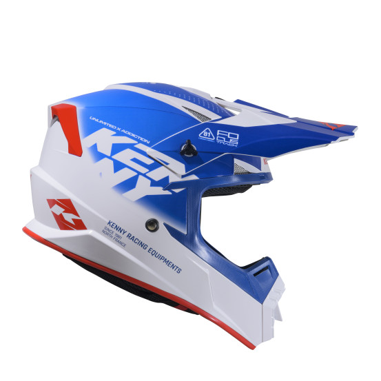 Casque cross Kenny 2026 Track Graphic - Focus Patriot