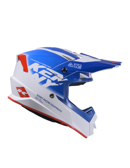 Casque cross Kenny 2026 Track Graphic - Focus Patriot
