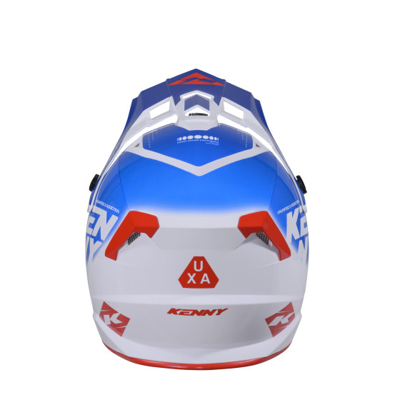 Casque cross Kenny 2026 Track Graphic - Focus Patriot