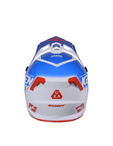 Casque cross Kenny 2026 Track Graphic - Focus Patriot