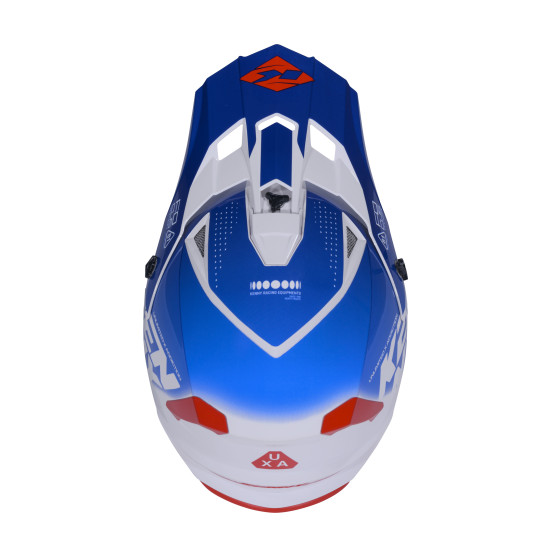 Casque cross Kenny 2026 Track Graphic - Focus Patriot