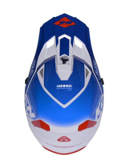 Casque cross Kenny 2026 Track Graphic - Focus Patriot