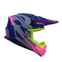 Casque cross Kenny 2026 Track Graphic - Speed Violet Rose