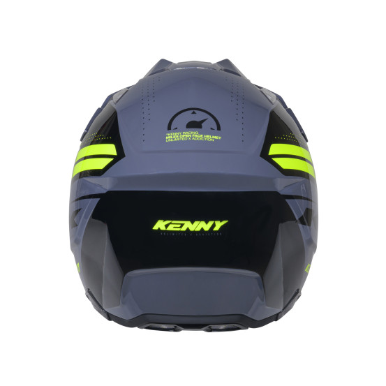 Casque jet Kenny Miles Graphic - Gris