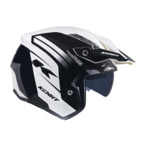 Casque jet Kenny Miles Graphic - Noir