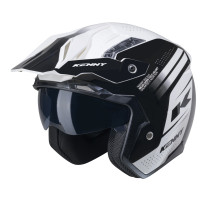 Casque jet Kenny Miles Graphic - Noir 2