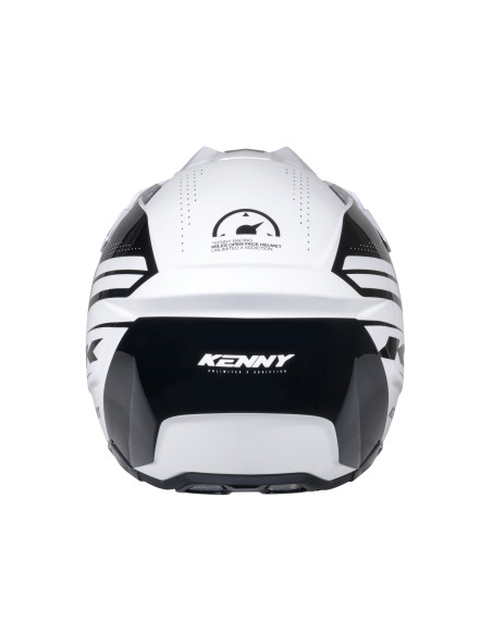 Casque jet Kenny Miles Graphic - Noir