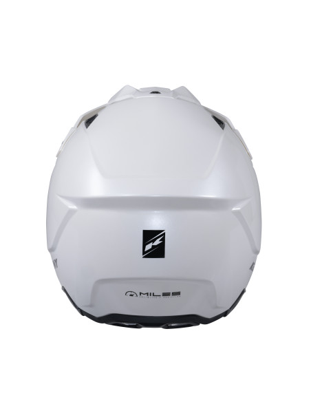 Casque jet Kenny Miles Solid - Blanc