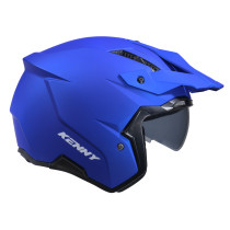 Casque jet Kenny Miles Solid - Bleu