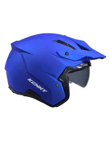 Casque jet Kenny Miles Solid - Bleu