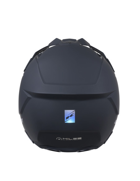 Casque jet Kenny Miles Solid - Noir Mat