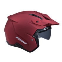 Casque jet Kenny Miles Solid - Rouge