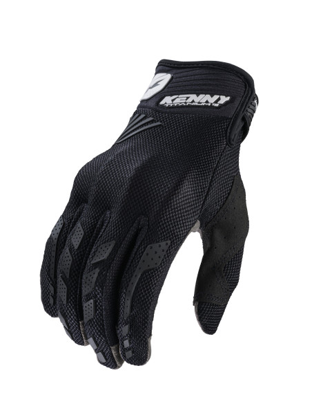 Gants cross Kenny Titanium D3O - Noir