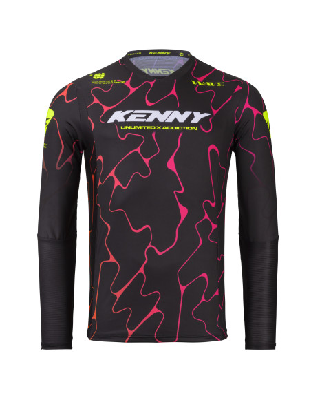 Maillot cross enfant Kenny 2026 Performance - Wave Noir