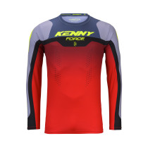 Maillot cross Kenny 2026 Force Beach Dust - Beach Gris Rouge