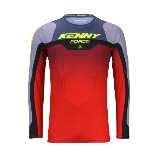 Maillot cross Kenny 2026 Force Beach Dust - Beach Gris Rouge