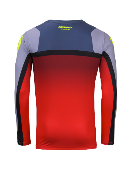 Maillot cross Kenny 2026 Force Beach Dust - Beach Gris Rouge