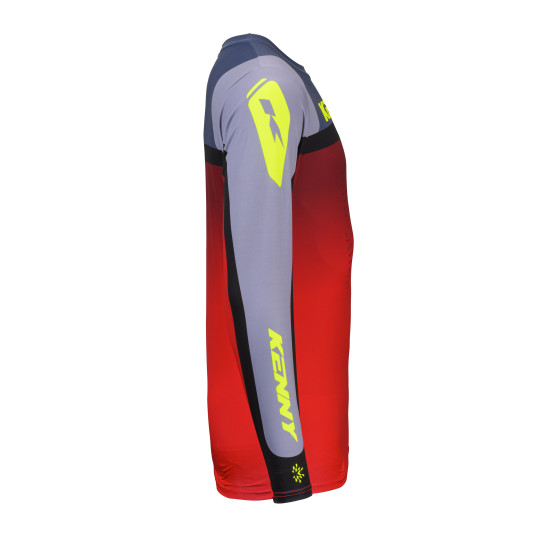 Maillot cross Kenny 2026 Force Beach Dust - Beach Gris Rouge