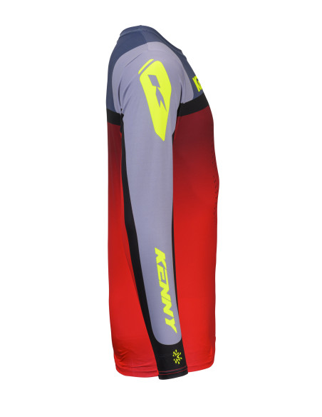 Maillot cross Kenny 2026 Force Beach Dust - Beach Gris Rouge