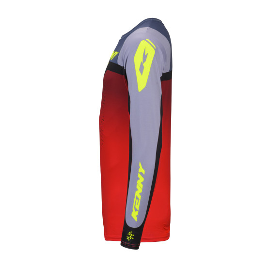 Maillot cross Kenny 2026 Force Beach Dust - Beach Gris Rouge