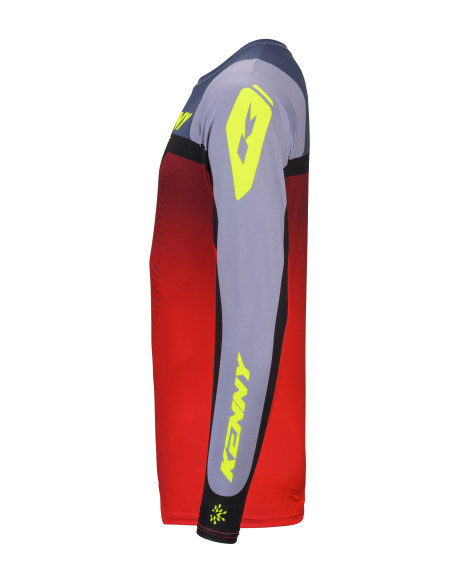 Maillot cross Kenny 2026 Force Beach Dust - Beach Gris Rouge