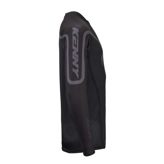 Maillot cross Kenny 2026 Titanium - Noir