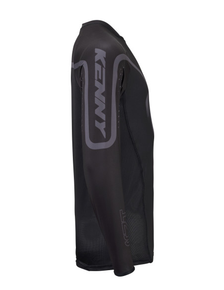 Maillot cross Kenny 2026 Titanium - Noir