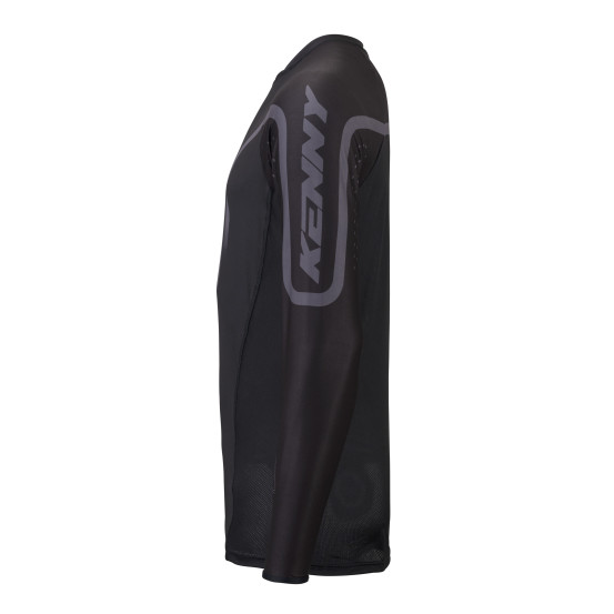 Maillot cross Kenny 2026 Titanium - Noir