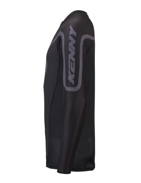 Maillot cross Kenny 2026 Titanium - Noir