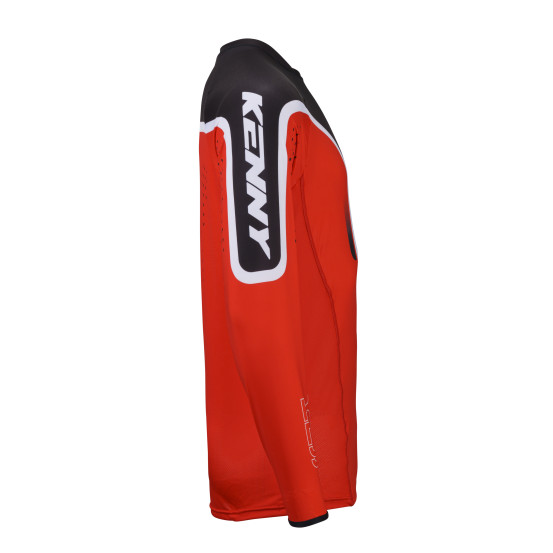 Maillot cross Kenny 2026 Titanium - Rouge