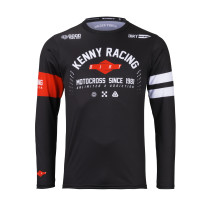 Maillot cross Kenny 2026 Track - Dirt Noir
