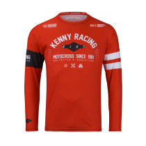 Maillot cross Kenny 2026 Track - Dirt Rouge