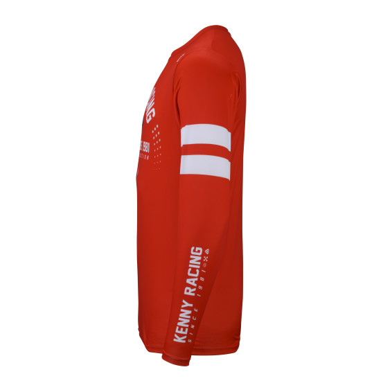 Maillot cross Kenny 2026 Track - Dirt Rouge
