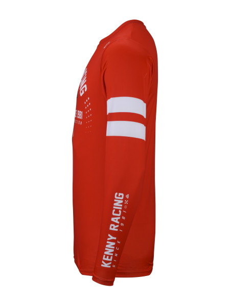 Maillot cross Kenny 2026 Track - Dirt Rouge