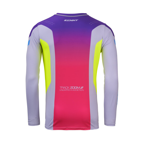 Maillot cross Kenny 2026 Track - Zoom Gris