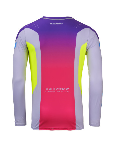Maillot cross Kenny 2026 Track - Zoom Gris