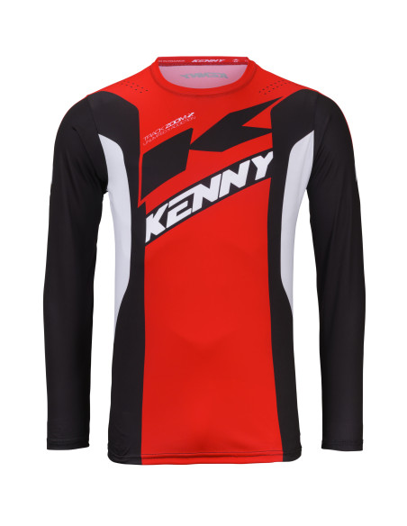 Maillot cross Kenny 2026 Track - Zoom Rouge