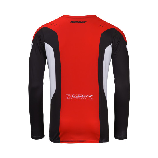 Maillot cross Kenny 2026 Track - Zoom Rouge