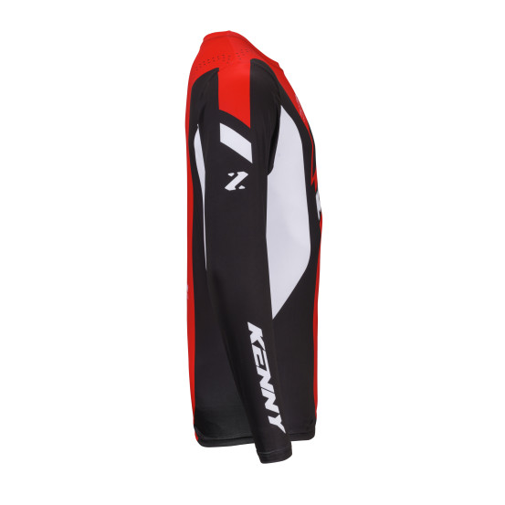 Maillot cross Kenny 2026 Track - Zoom Rouge