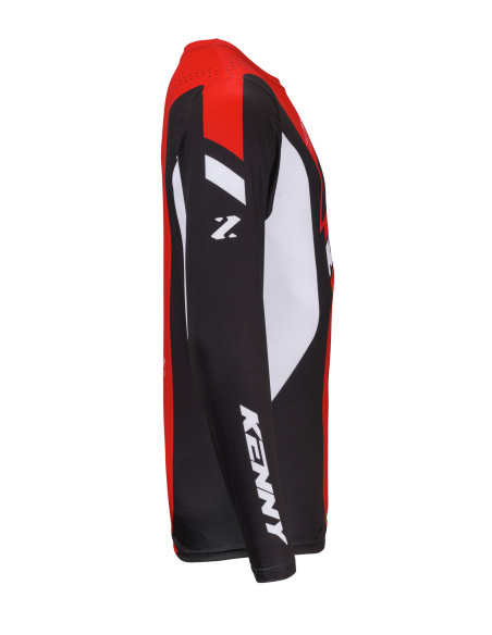 Maillot cross Kenny 2026 Track - Zoom Rouge