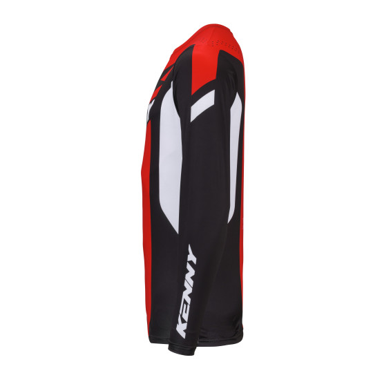 Maillot cross Kenny 2026 Track - Zoom Rouge