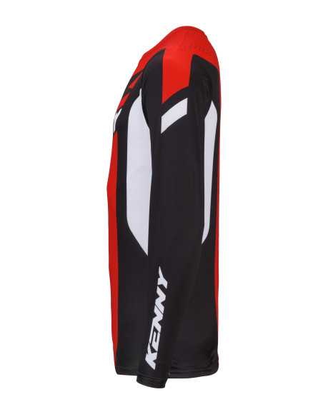 Maillot cross Kenny 2026 Track - Zoom Rouge