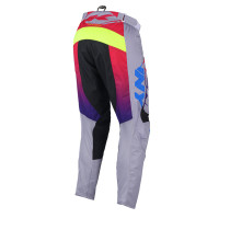 Pantalon cross enfant Kenny 2026 Track Focus - Zoom Gris 2