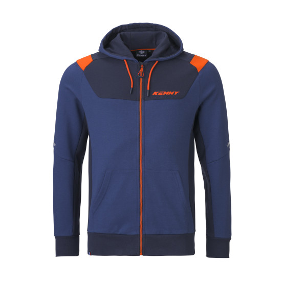 Sweat Capuche Paddock Kenny - Bleu