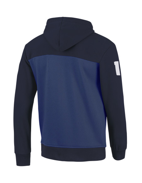 Sweat Capuche College Kenny - Bleu