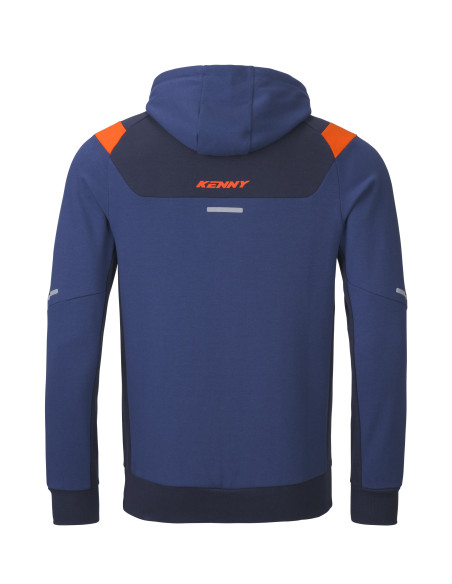 Sweat Capuche Paddock Kenny - Bleu