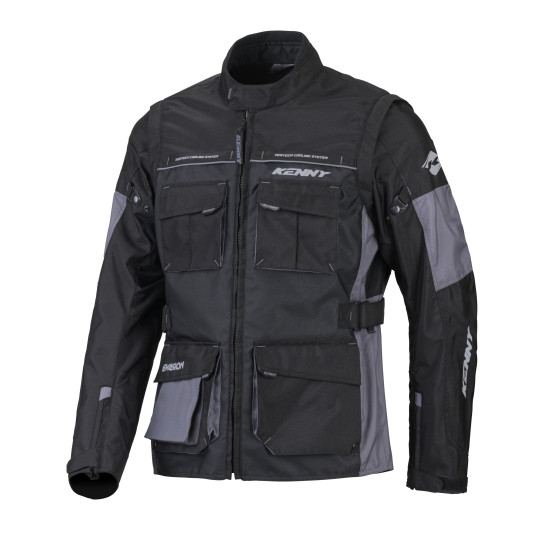 Veste enduro Kenny 2026 Evasion - Noir