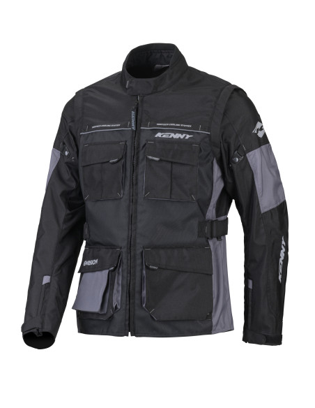 Veste enduro Kenny 2026 Evasion - Noir